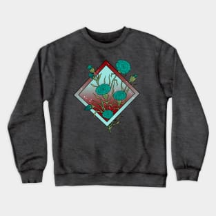 Floristic Figure Crewneck Sweatshirt